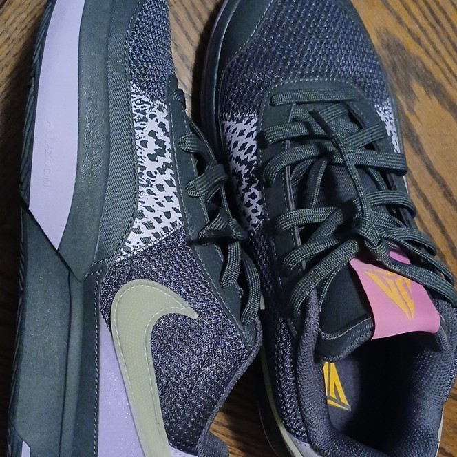 Nike Ja 1 Men’s Size 9 Iron Grey/Multi-Color FQ4796-001 No Box Worn Once