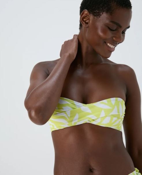 Matalan BNWT x 2 twisted bandeau padded bikini size 20 summer (388/461)