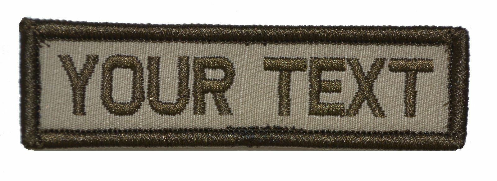 Custom Made 1×3 Military/ Funny Patch with Hook and Fastener