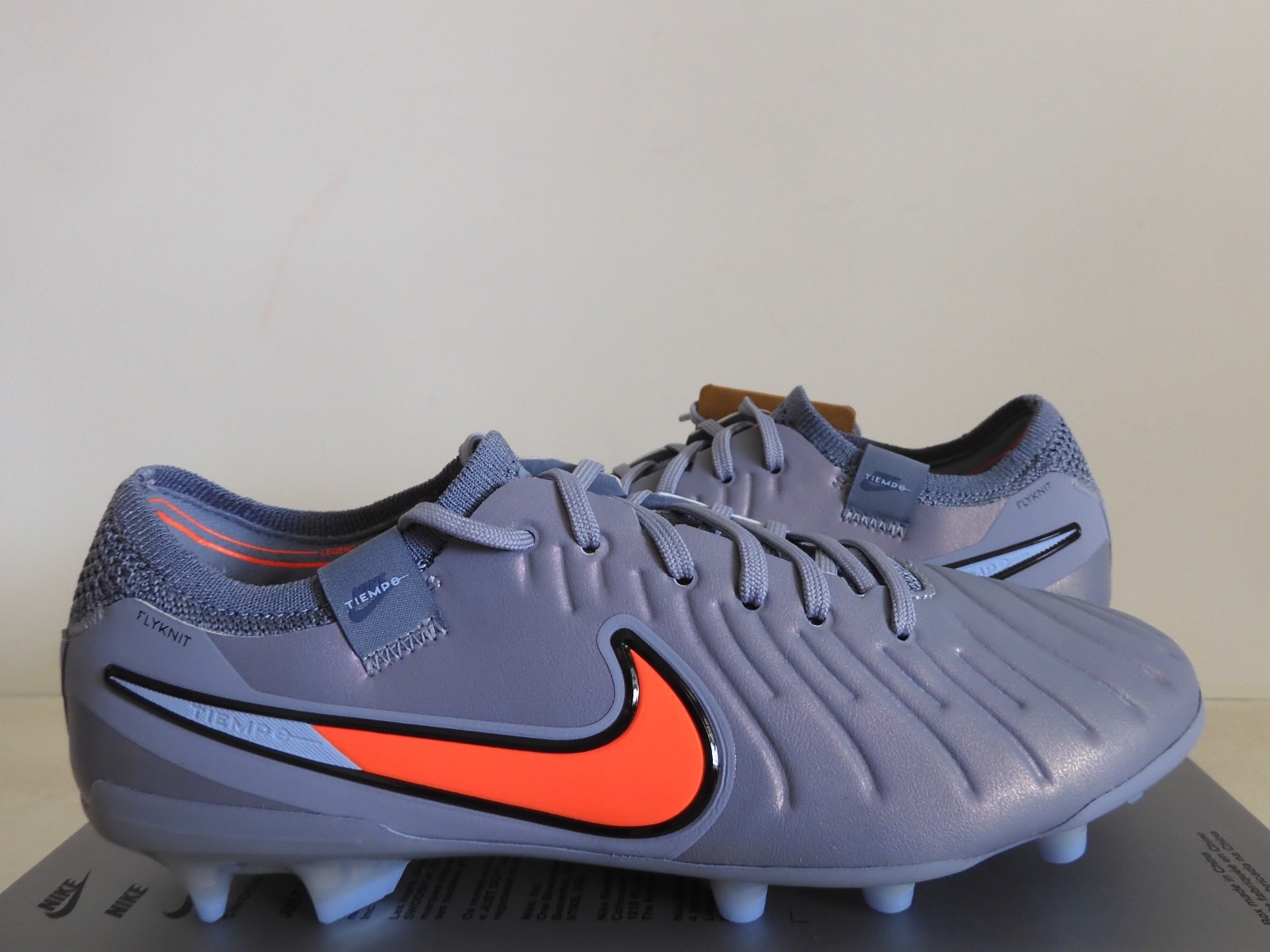 Nike Tiempo Legend 10 Elite Fg Blue Eclipse-Black Mens Sz 6 [DV4328-402]