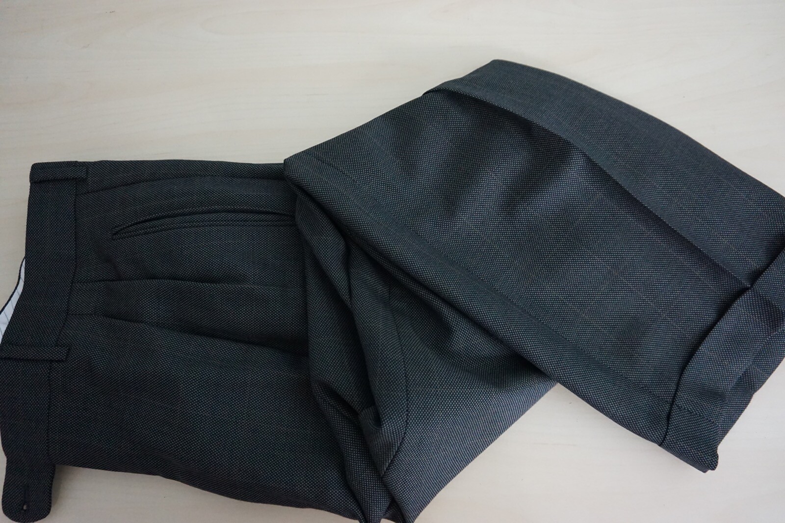 Ermenegildo Zegna Brown Nailhead Multicolor Windowpane Silk Blend 2 Pc Suit 44L