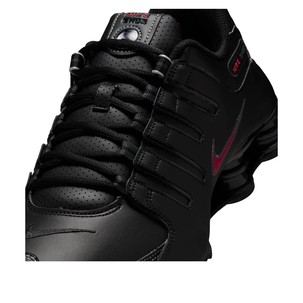 Size 10.5 – Nike Shox NZ “Black Varsity Red” Mens