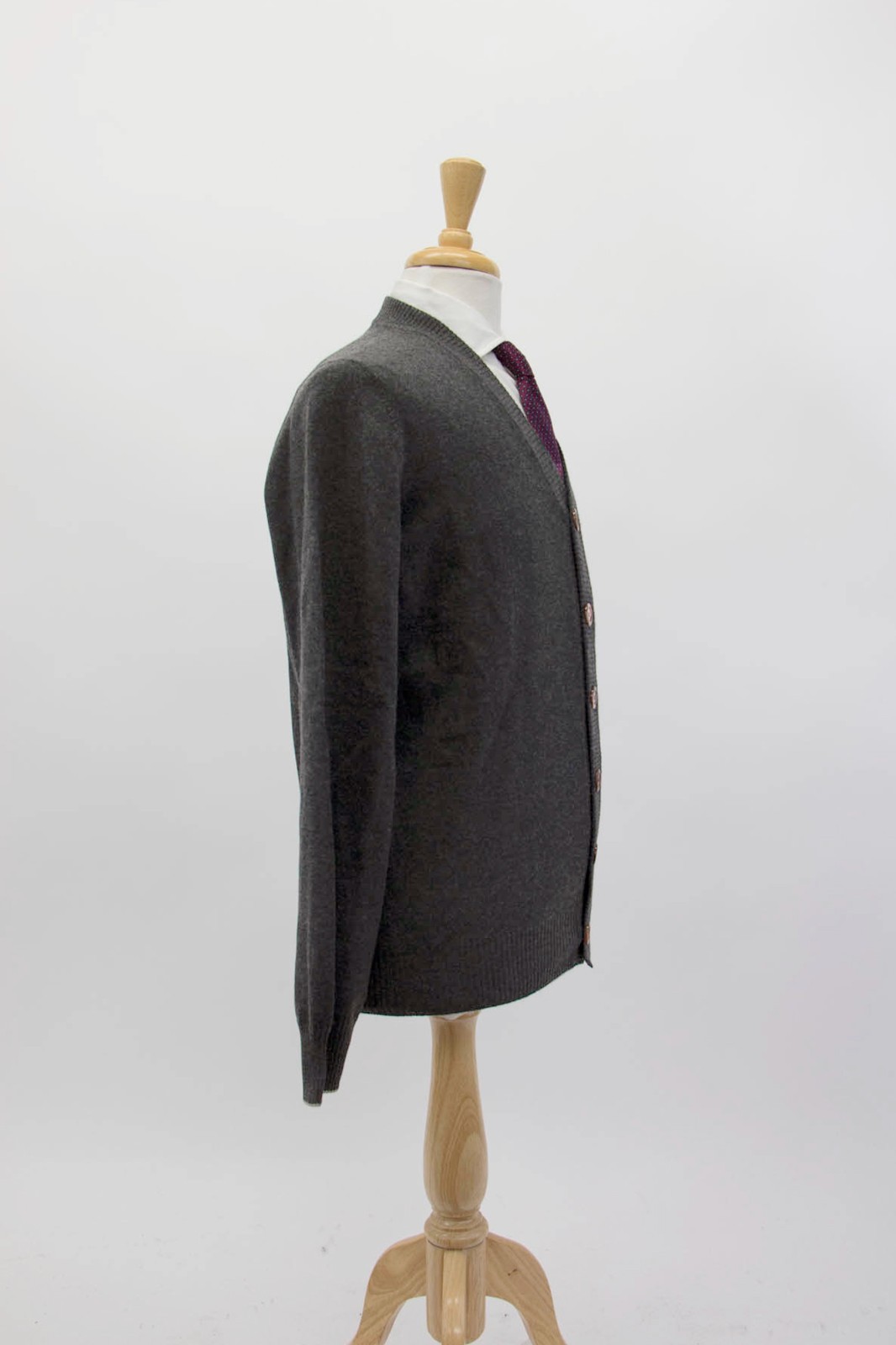 NWT $3000 Brunello Cucinelli Men’s 100% Cashmere Cardigan Sweater 50/ 40US A262