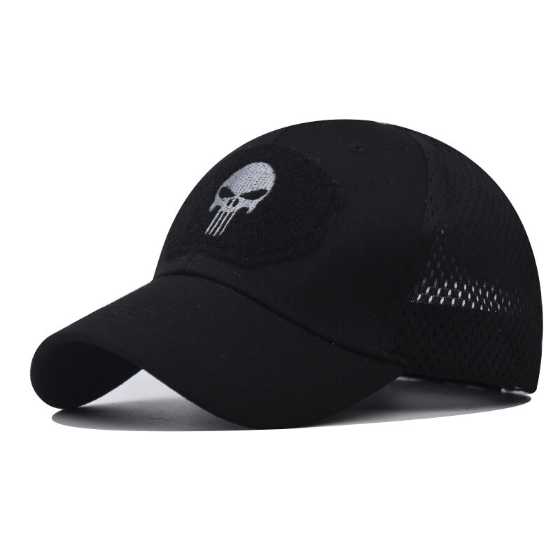 Skull Camouflage Baseball Cap Tactical Army Outdoor Sports Hat Sunshade Hat