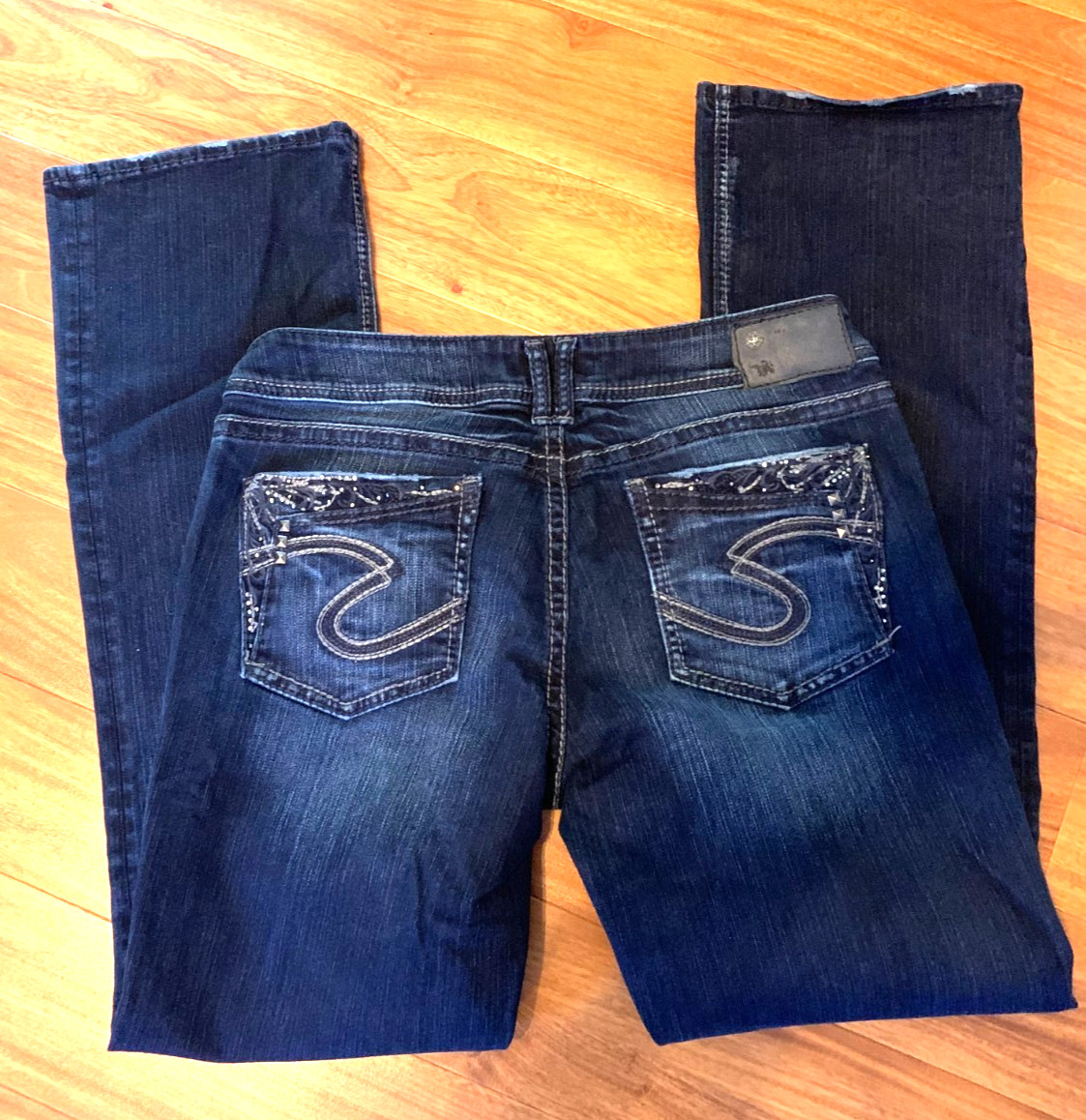 Womens SILVER JEANS Style Suki Size 33 X 33 Worn Once!