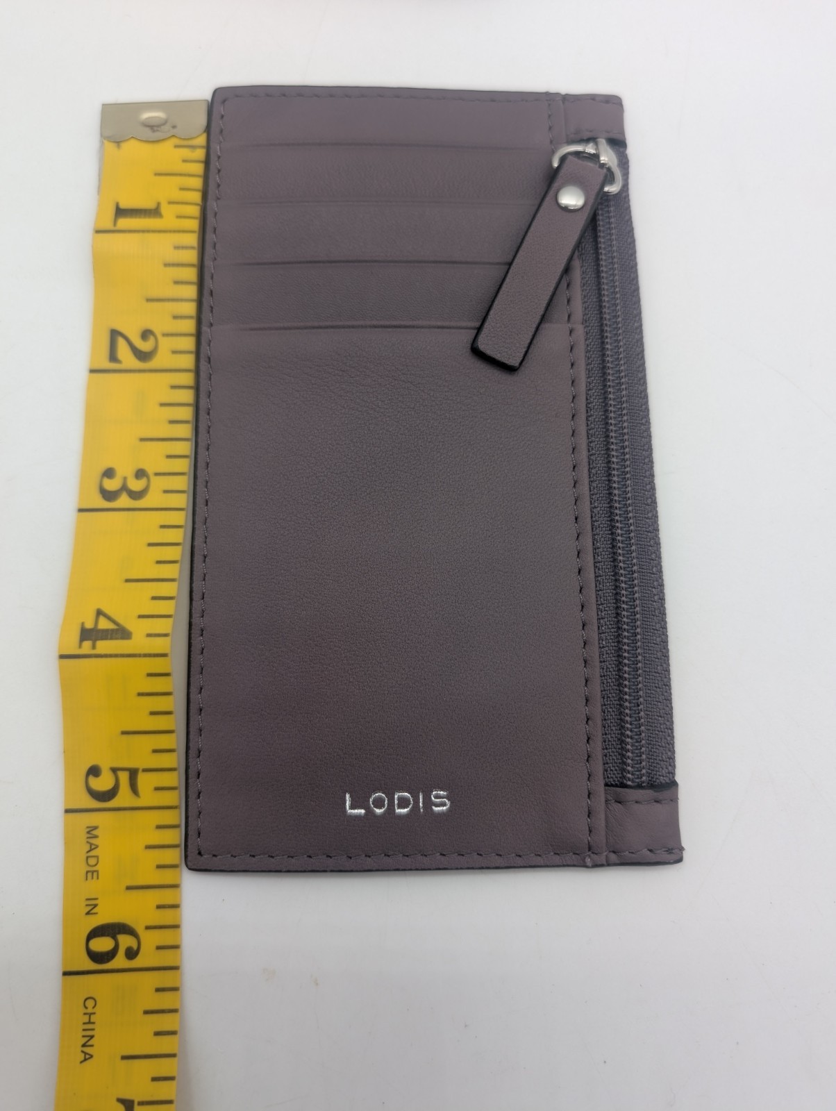 Lodis Red Shreds Wristlet Makeup Bag 10″X7″ And Wallet 5″X3″ Excellent Condition