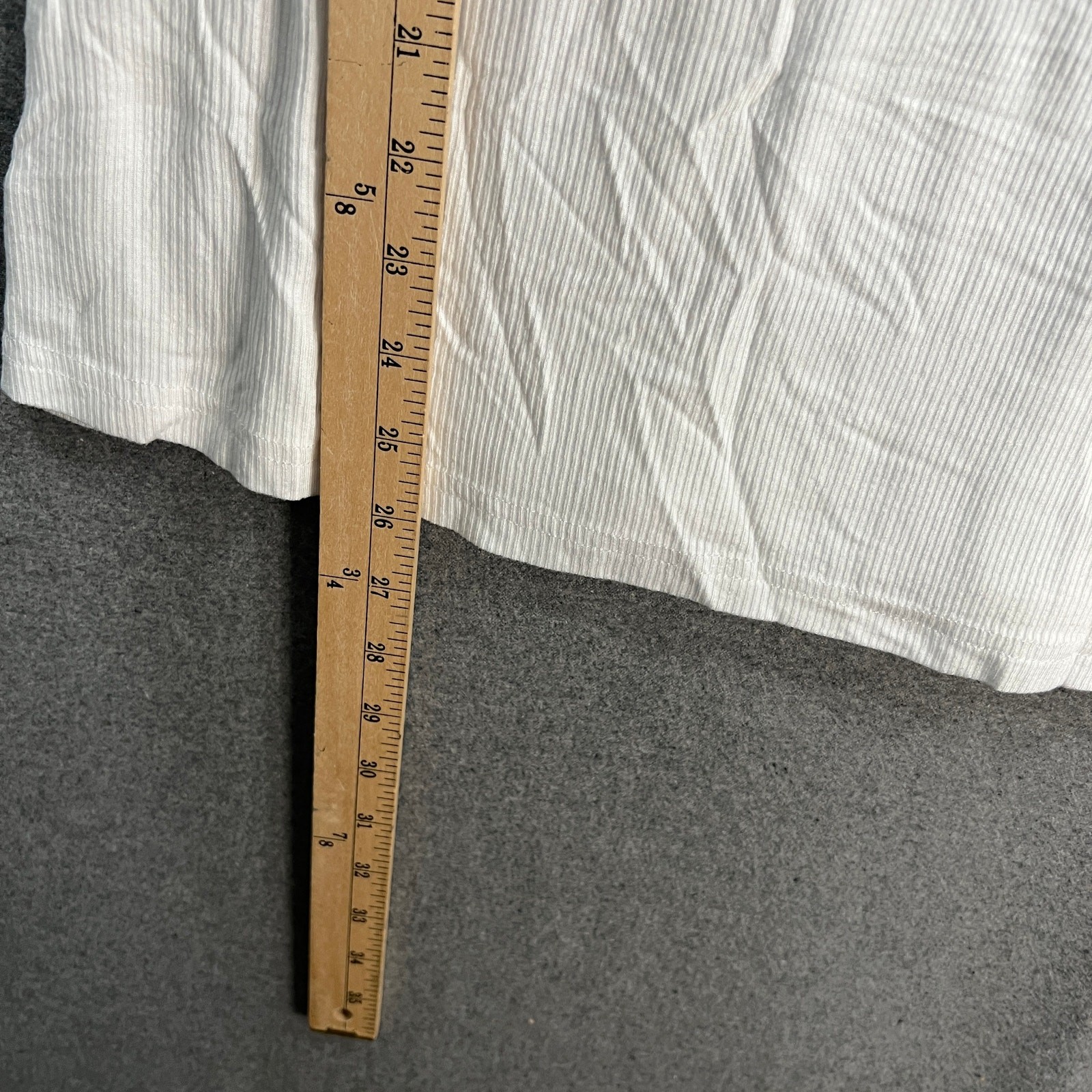 Laurie Felt Rib Silky Rayon Made From Bamboo Turtle Neck White, X-Small
