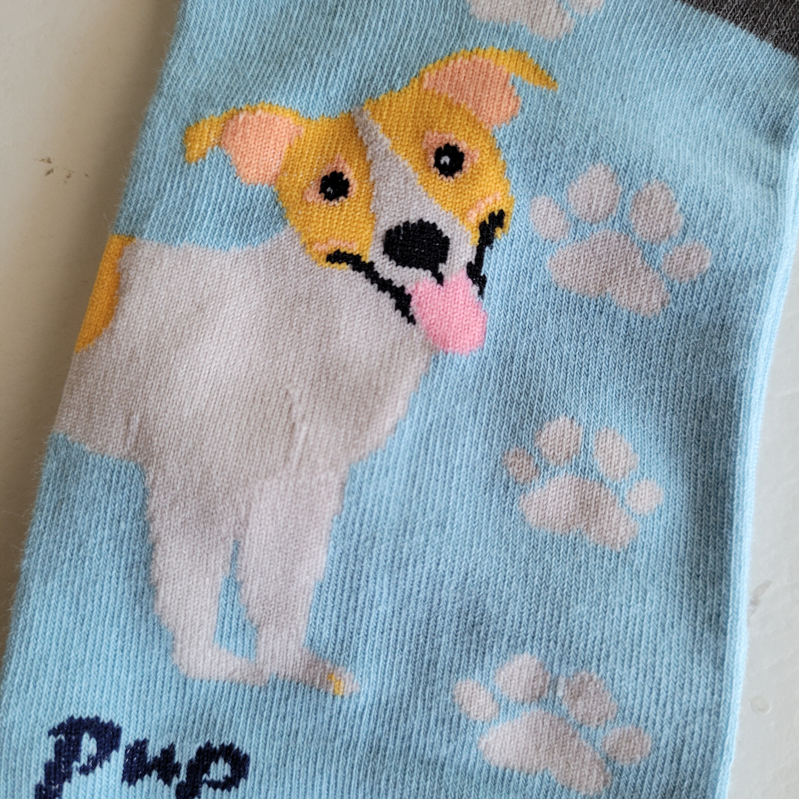Jack Russel Terrier Dog Socks Novelty Dress Casual Unisex SOX FineFit One Size