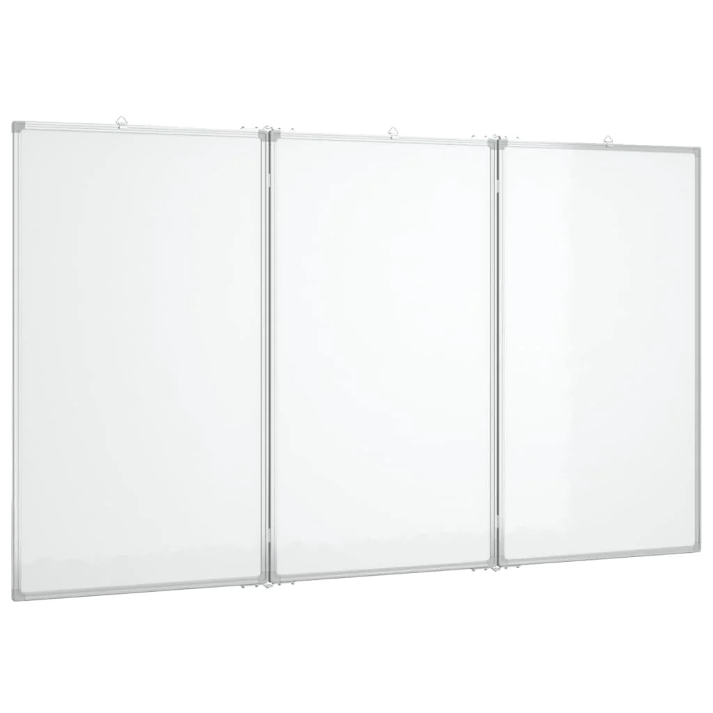 Vidaxx Magnetic Folding Whiteboard 150x100x1.7cm Aluminium