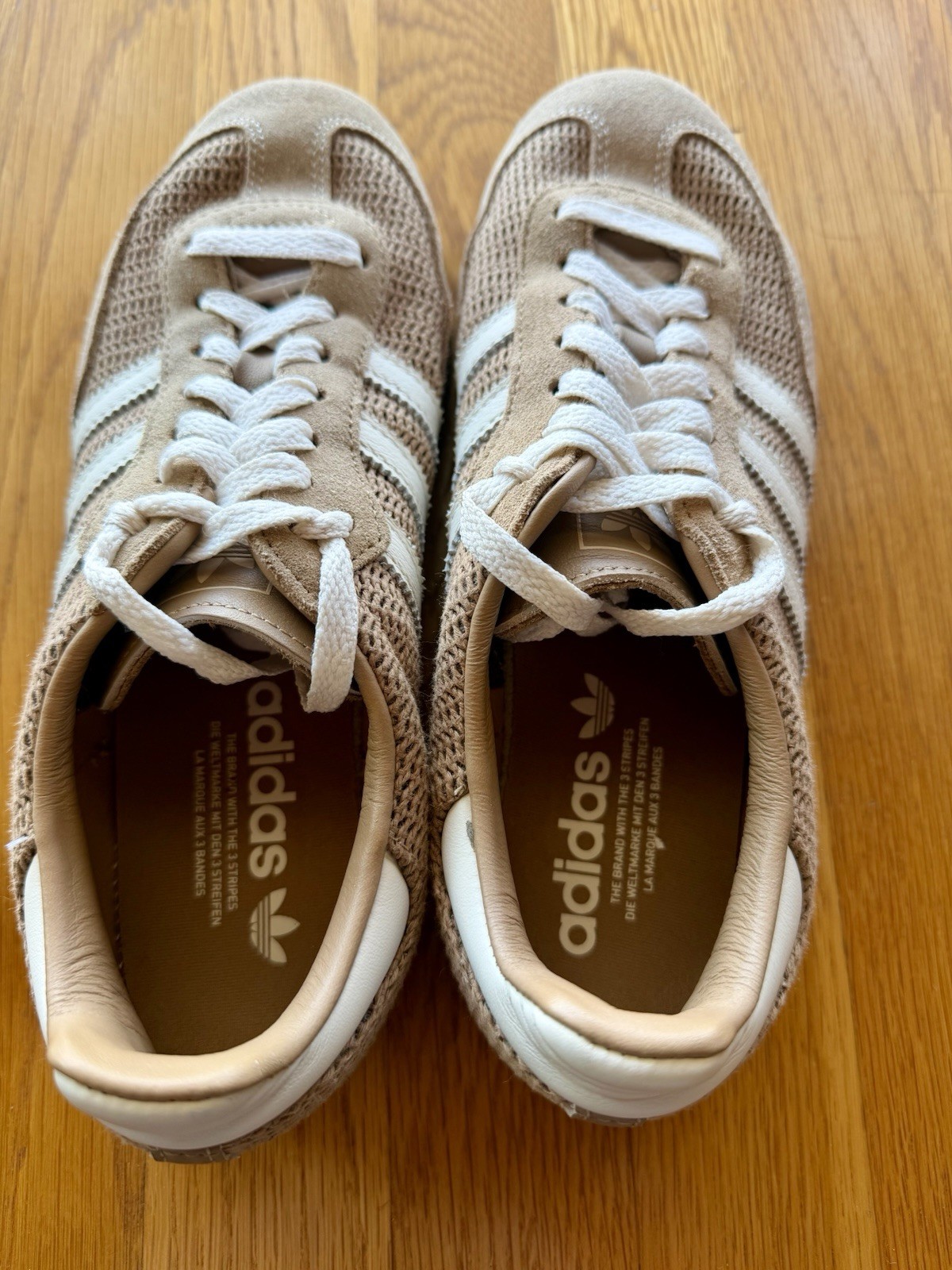 Adidas Samba OG Cardboard / Chalk White / Brown Desert M6.5 W7.5