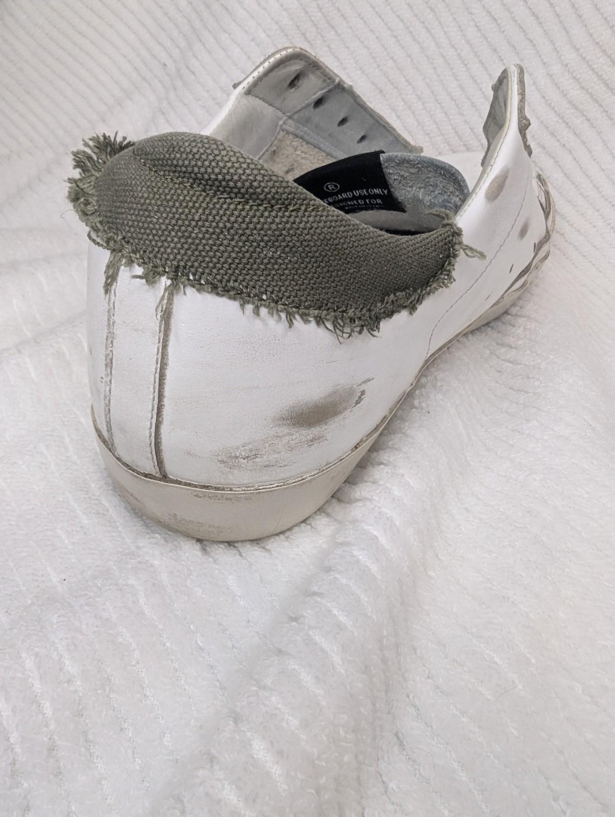 GGDB SUPERSTAR White Leather EU:42 Women Replacemen LEFT Shoe Only