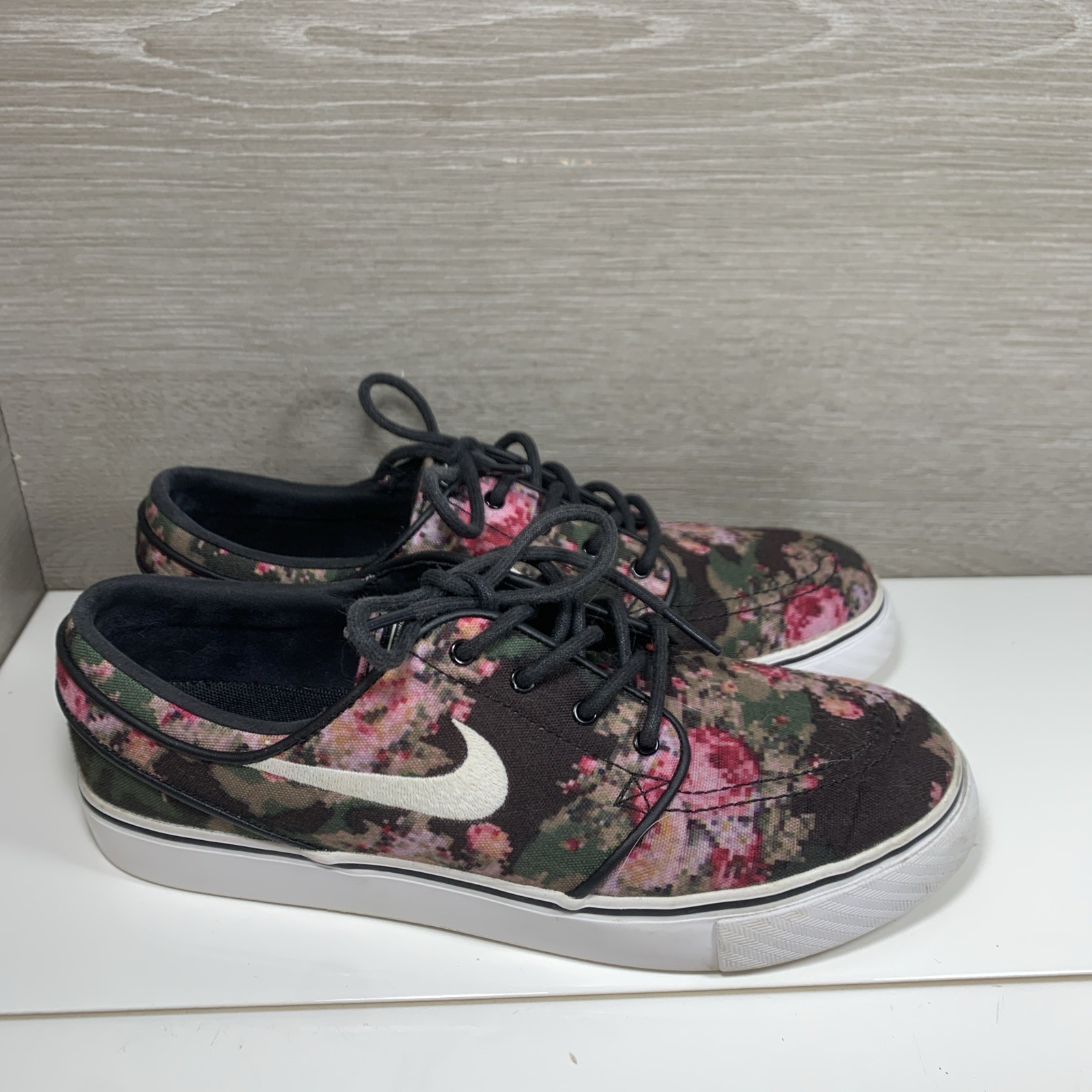 Nike SB Zoom Stefan Janoski Digi Floral Camo Skate 2016 Mens Size 6.5 482972-900