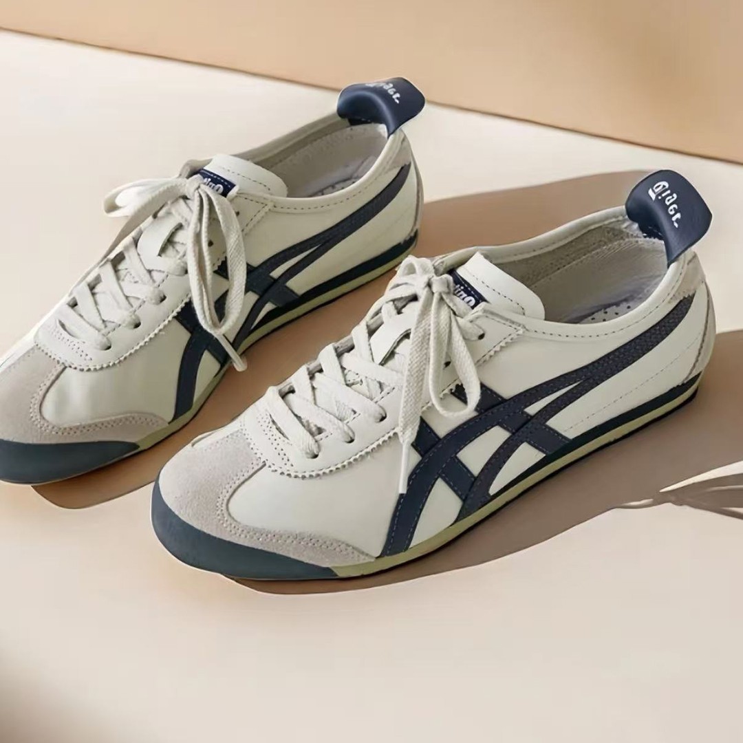 New Onitsuka Tiger MEXICO 66 BIRCH PEACOAT Sneaker Shoes 1183C102-200