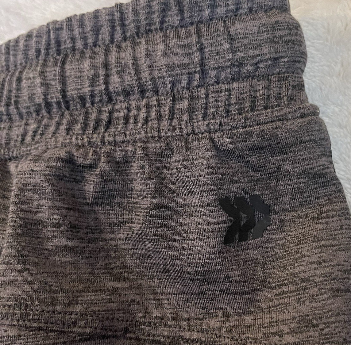 All In Motion Soft Stretch Shorts Men’s Gray Large Active Summer Wear Soft Comfy