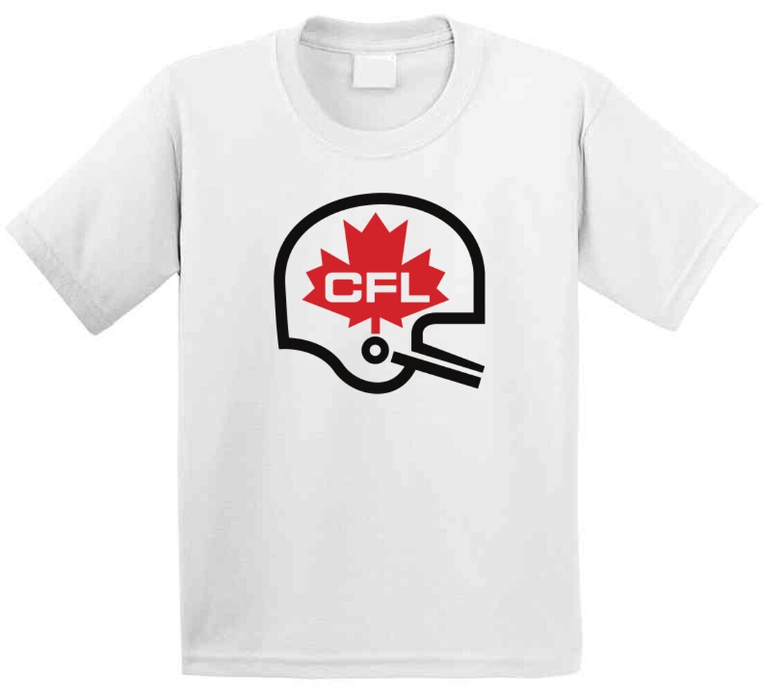 Cfl, T-shirt, Retro, Logo, Canadian, Football, League, Canada, Sports