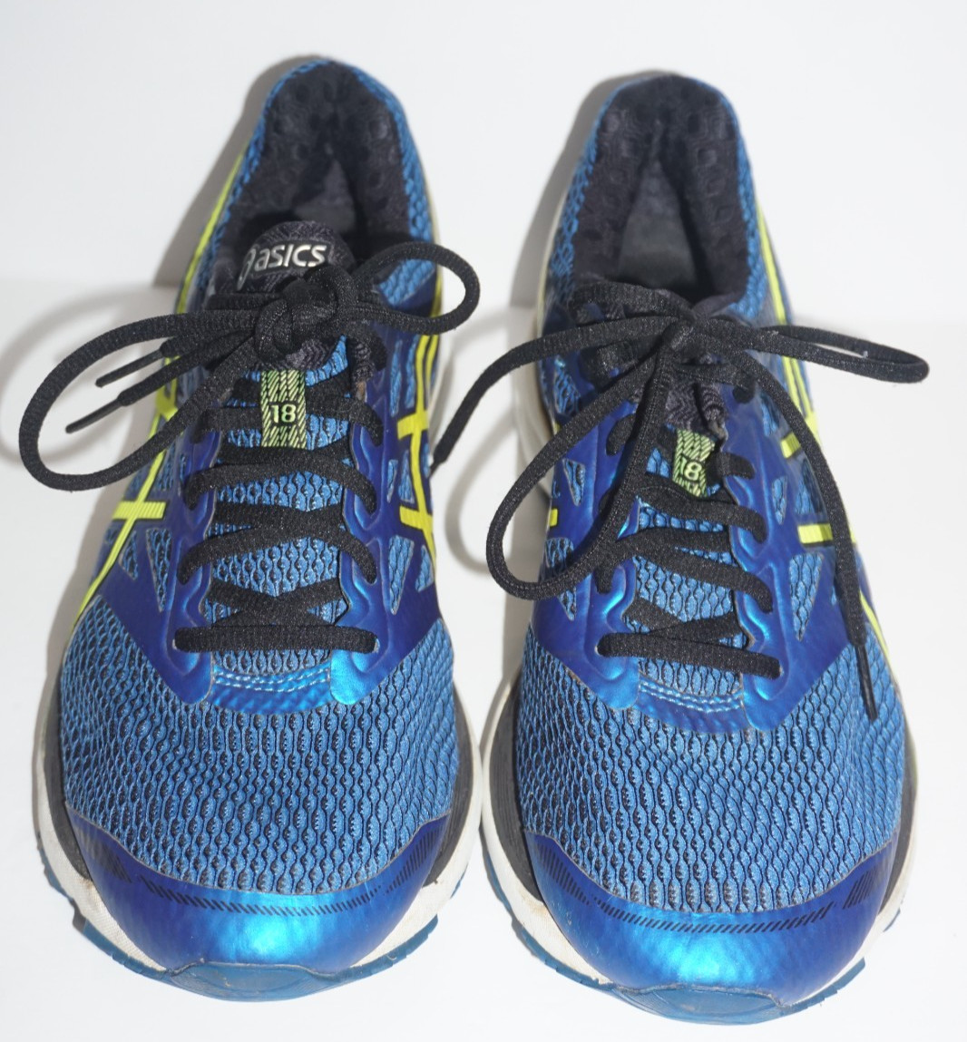 ASICS Men’s GEL-Cumulus 18 Running Shoe, size 9.5, blue