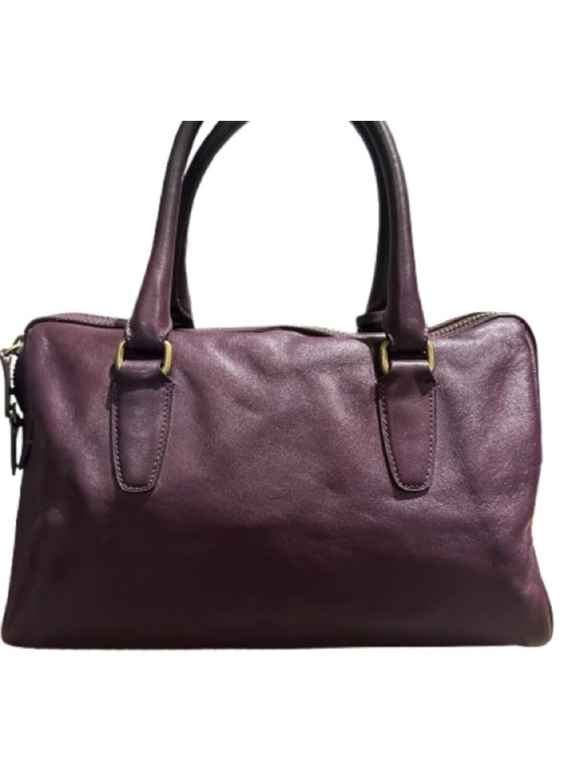 Coach Legacy Studded Satchel/ Haley Bag with Tassel and Original Dust Bag