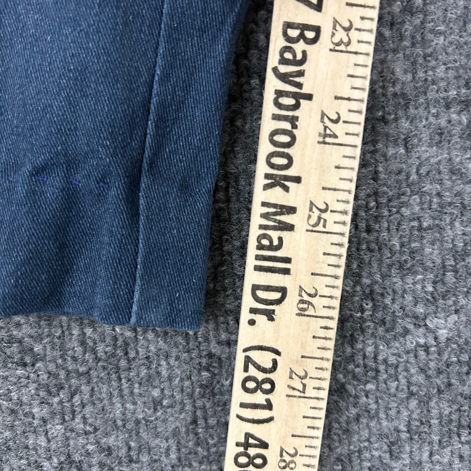 Dickies Pants Mens Size 38×24 Blue Straight Leg Twill Casual Workwear Utility