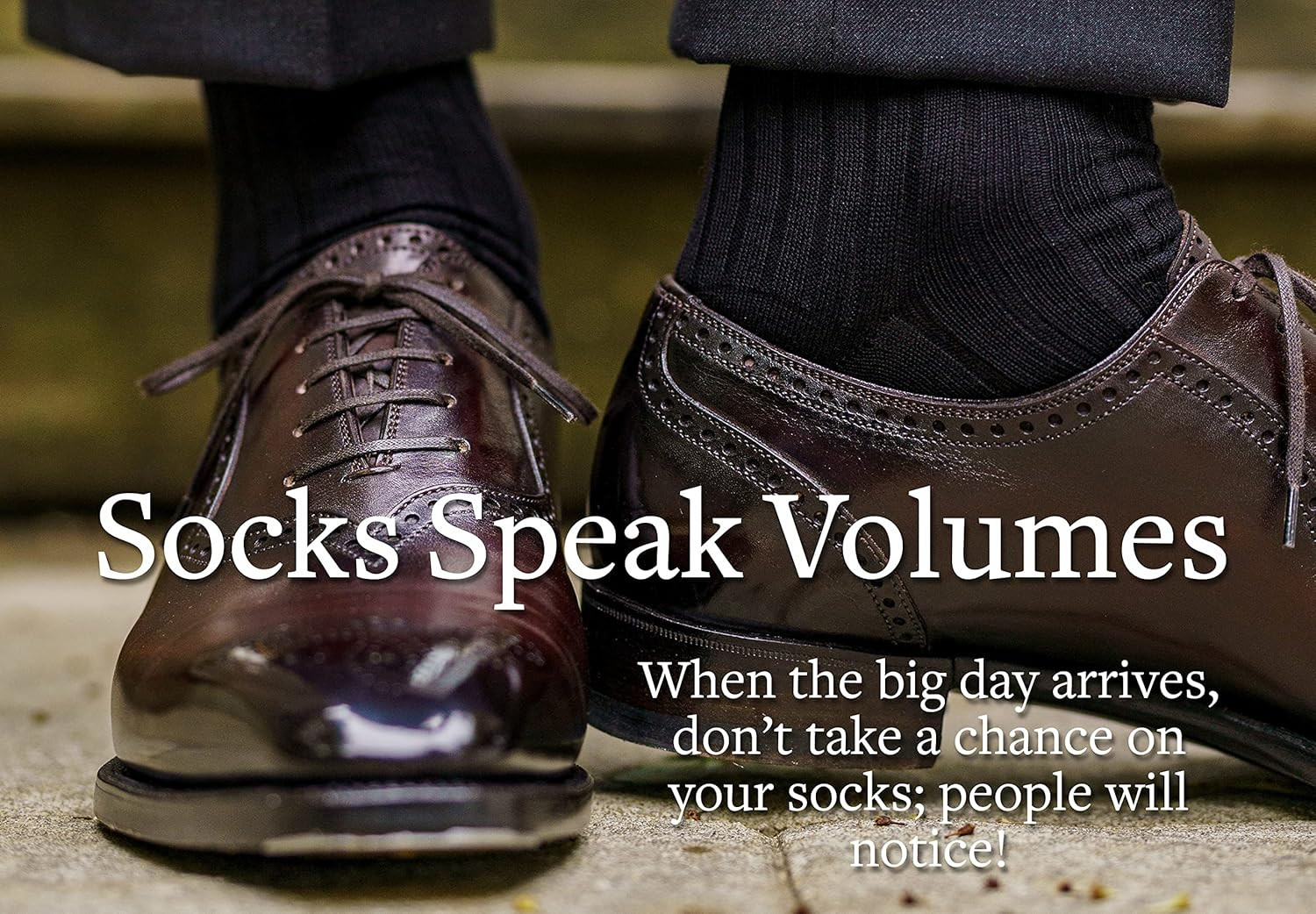 Cotton Dress Socks for Men – Knee High Men’S Executive Socks – Classic over the