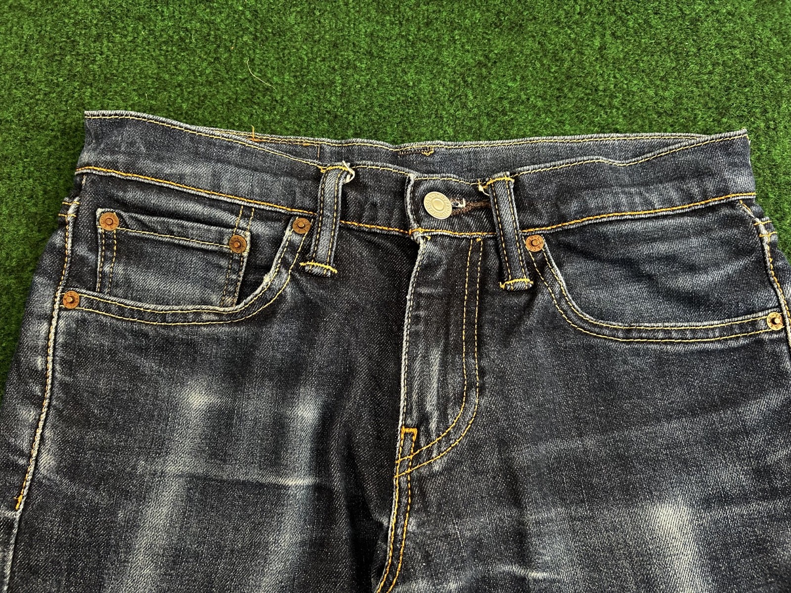 Levi’s 511 Grey Stonewashed Vintage Denim Slim Fit Jeans