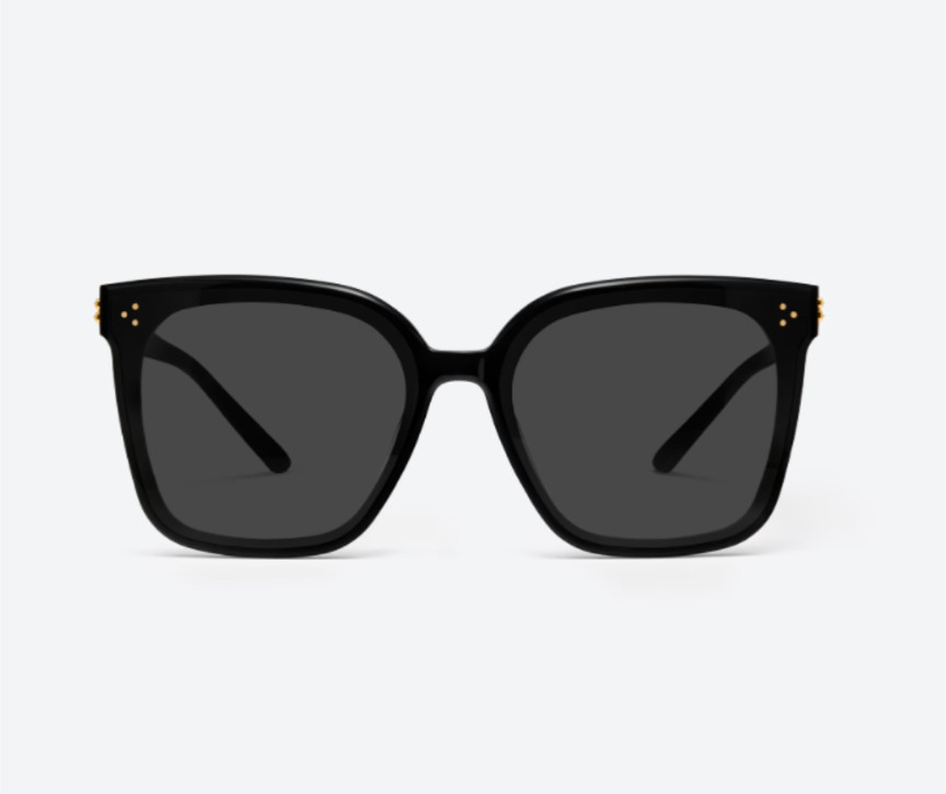 Gentle Monster New Her 01 Sunglasses Black With Case New
