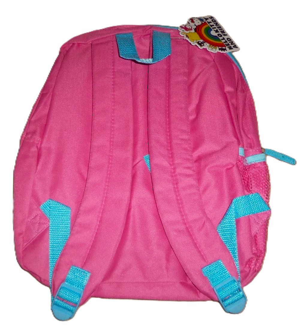Hello Kitty and Friends Rainbow, Full Size 15″ Backpack with Side Pocket NWT