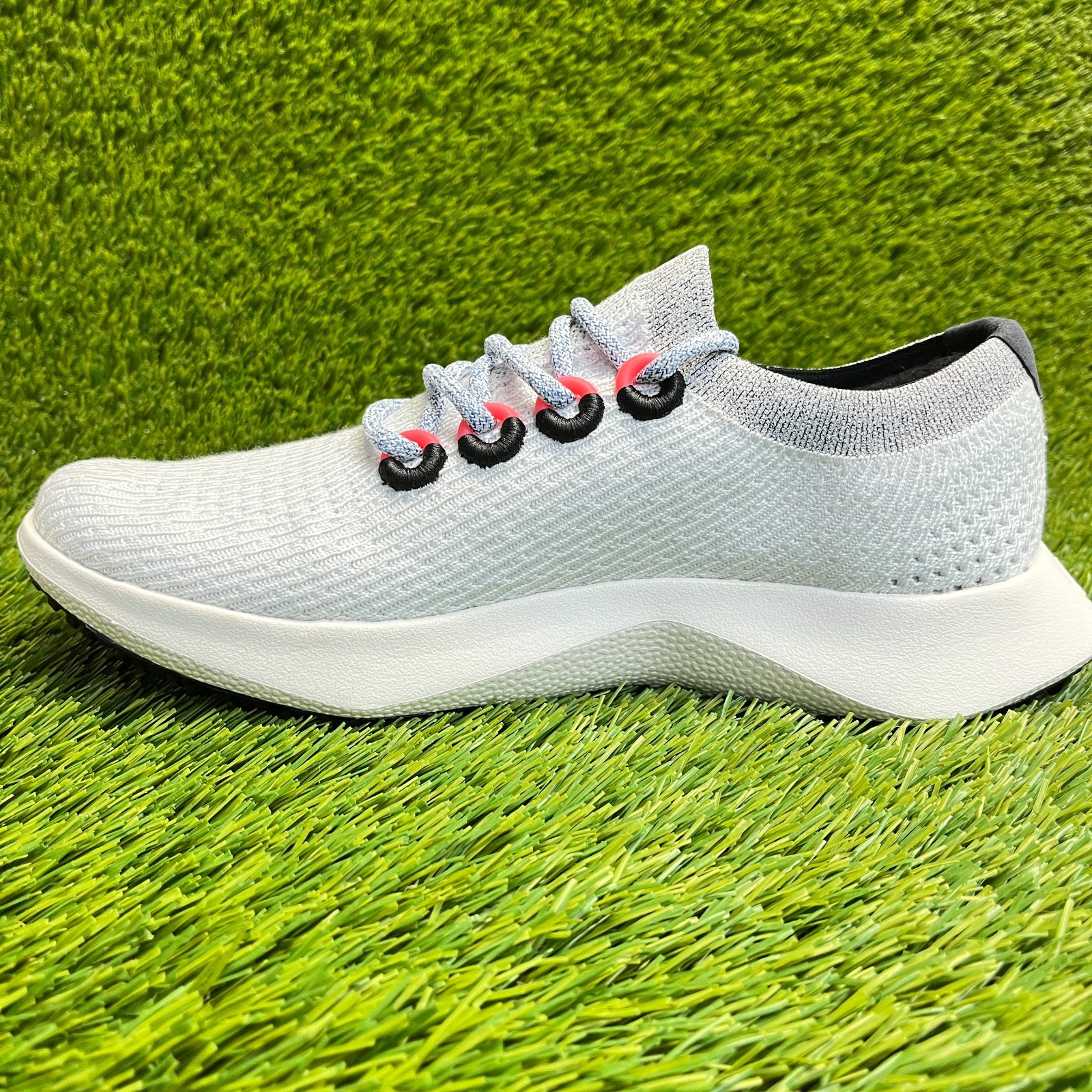 Allbirds Tree Dasher 2 Mens Size 8 Womens 9.5 White Black Athletic Running Shoes