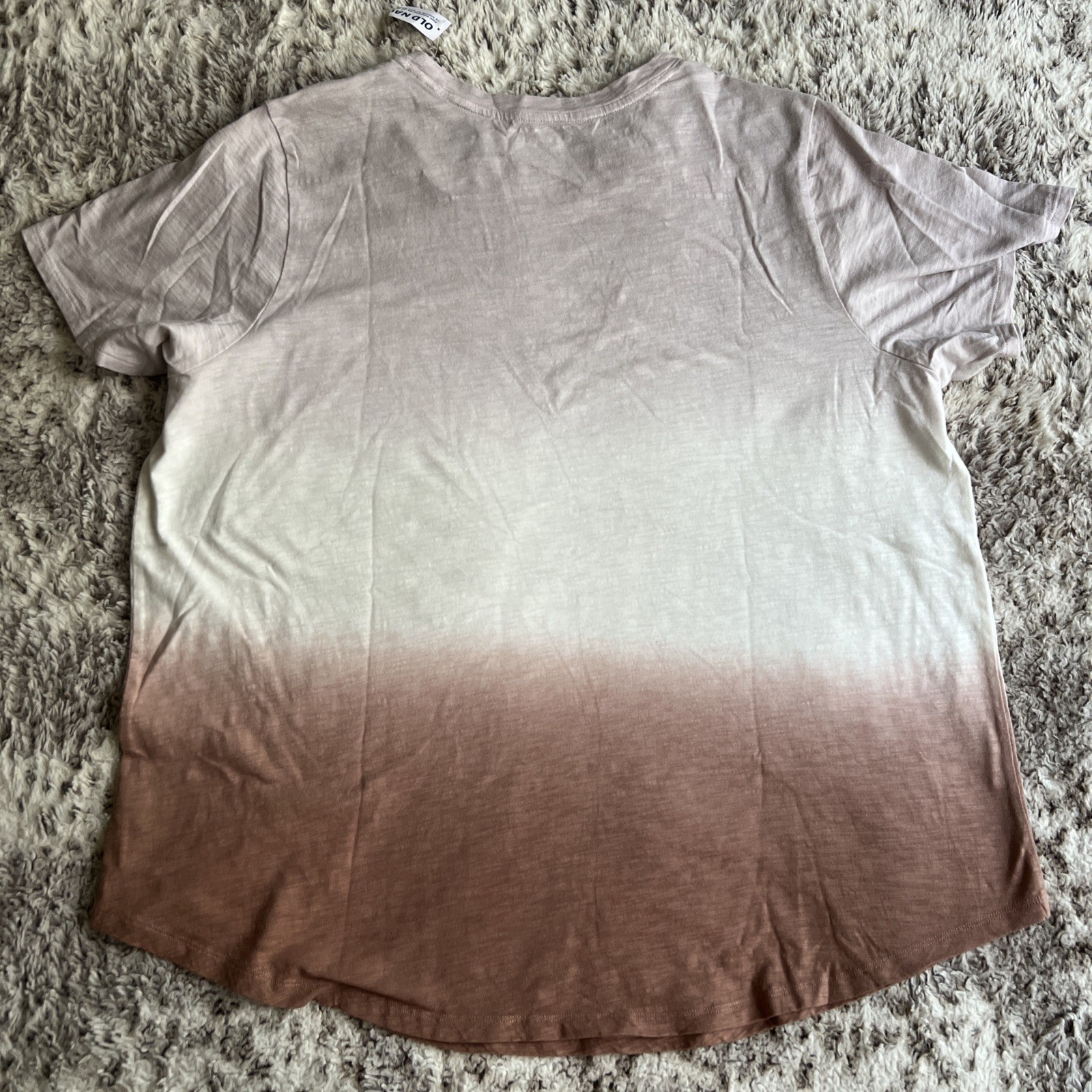 Old Navy EveryWear Slub Knit Ombre Tee Women’s 2X NWT Gray Cool Ombre