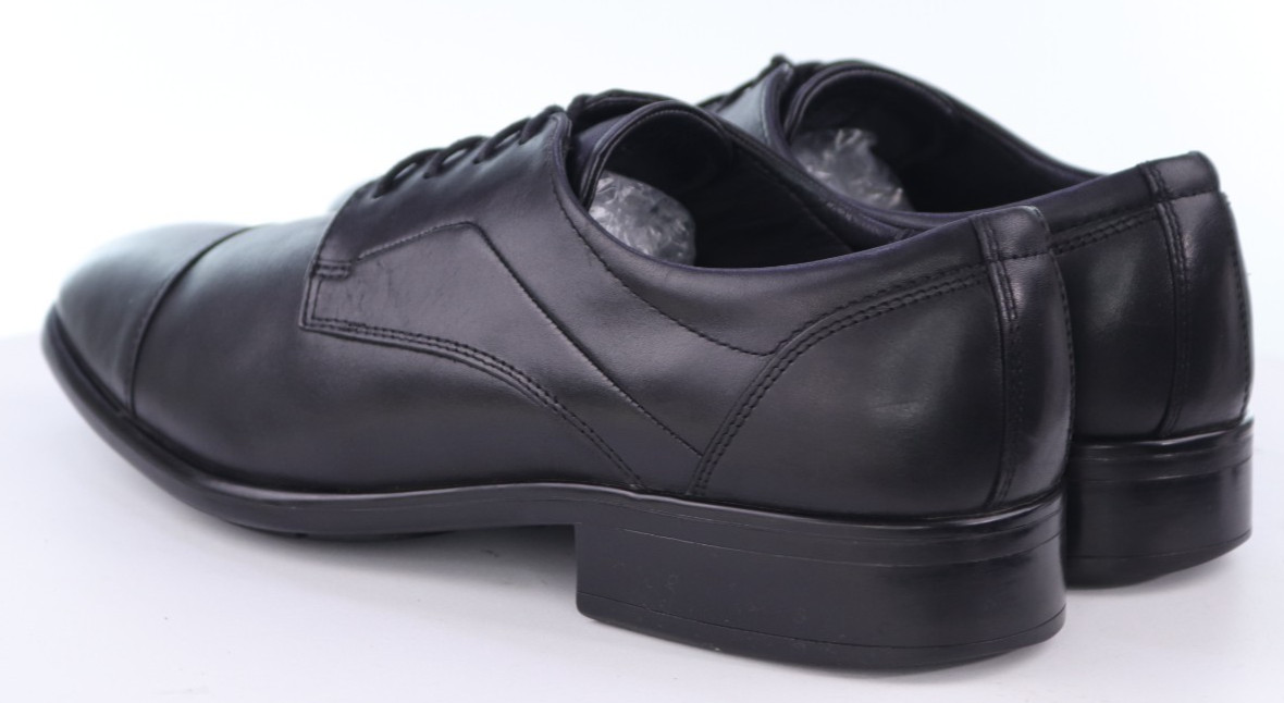 ECCO Citytray $170 Men’s Cap Toe Oxfords Dress Shoes Sz EU 46 US 12-12.5 Leather