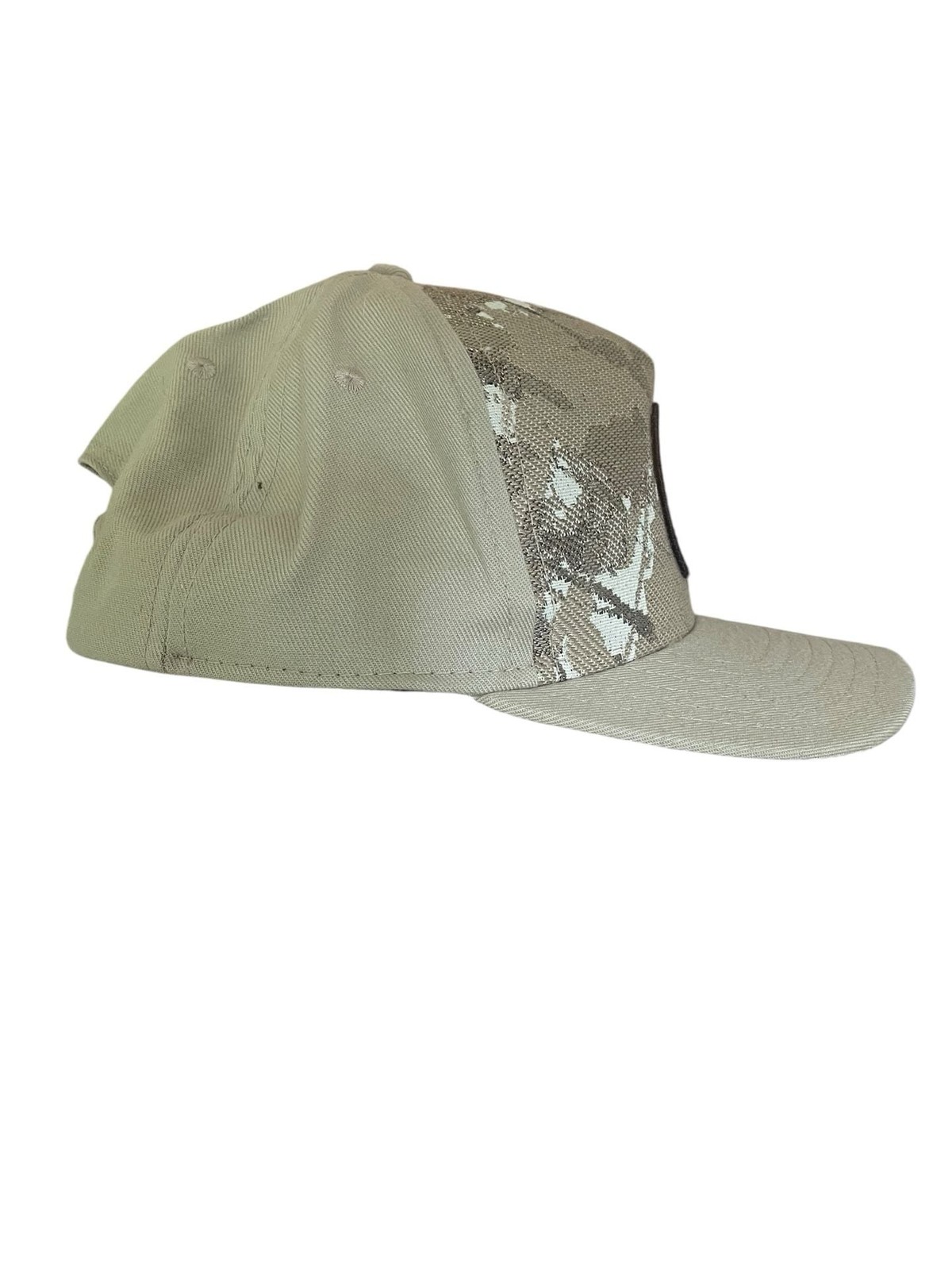 NWT Flipside Hats Eco Ball Cap Rainbow Tree Patch Made USA Snapback Camo Tan OS