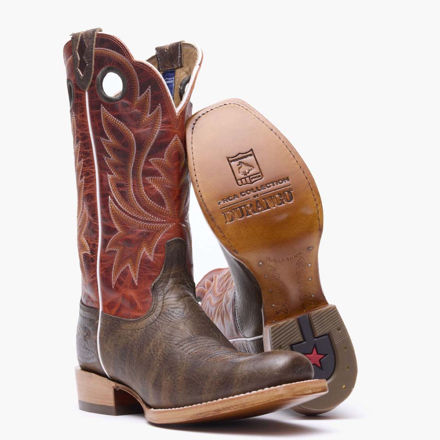 Durango® Men’s PRCA Collection Shrunken Bullhide Western Boot