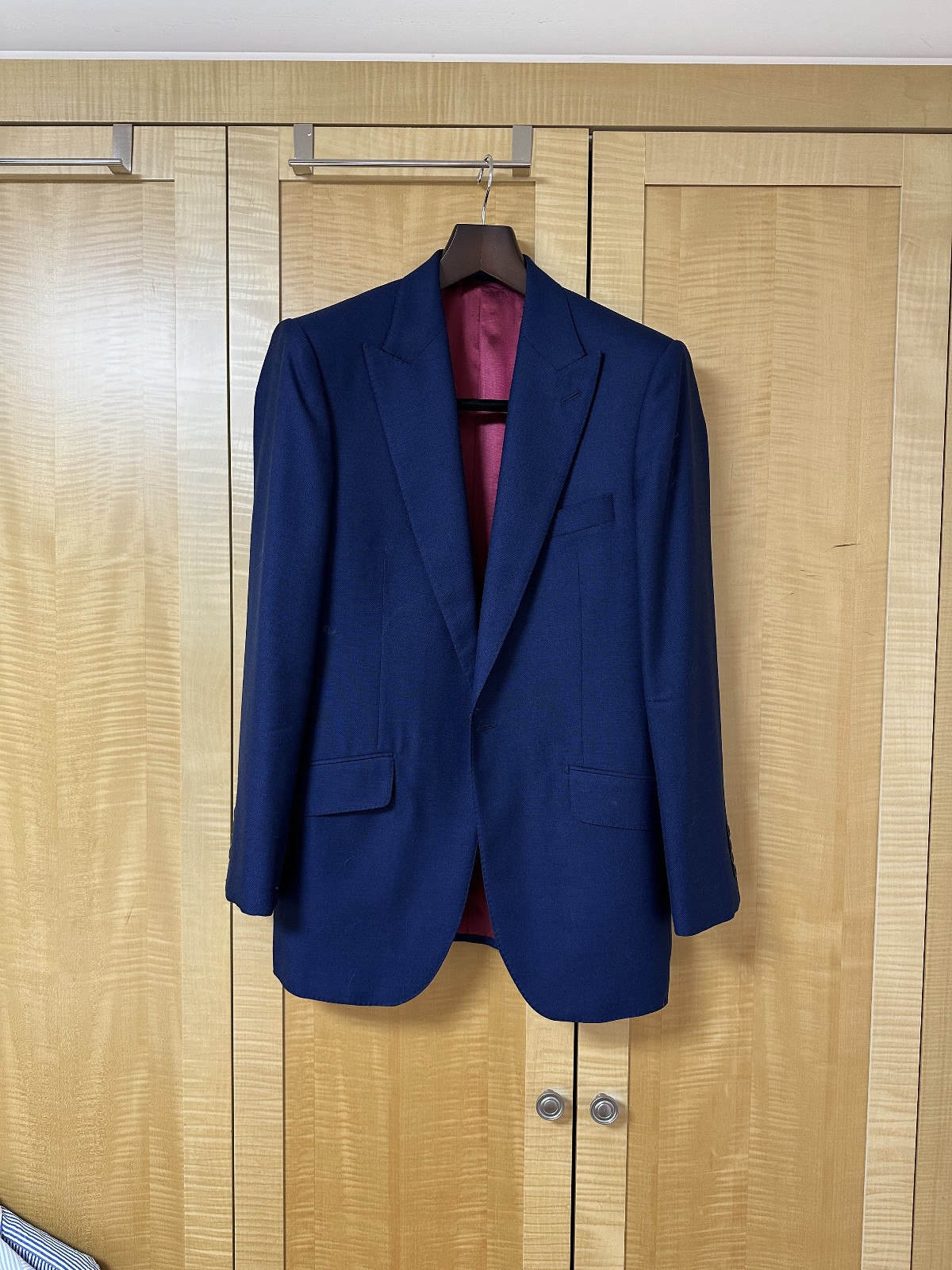 Steed Savile Row Fully Canvassed 4pc MTM Suit w/ DB Waistcoat