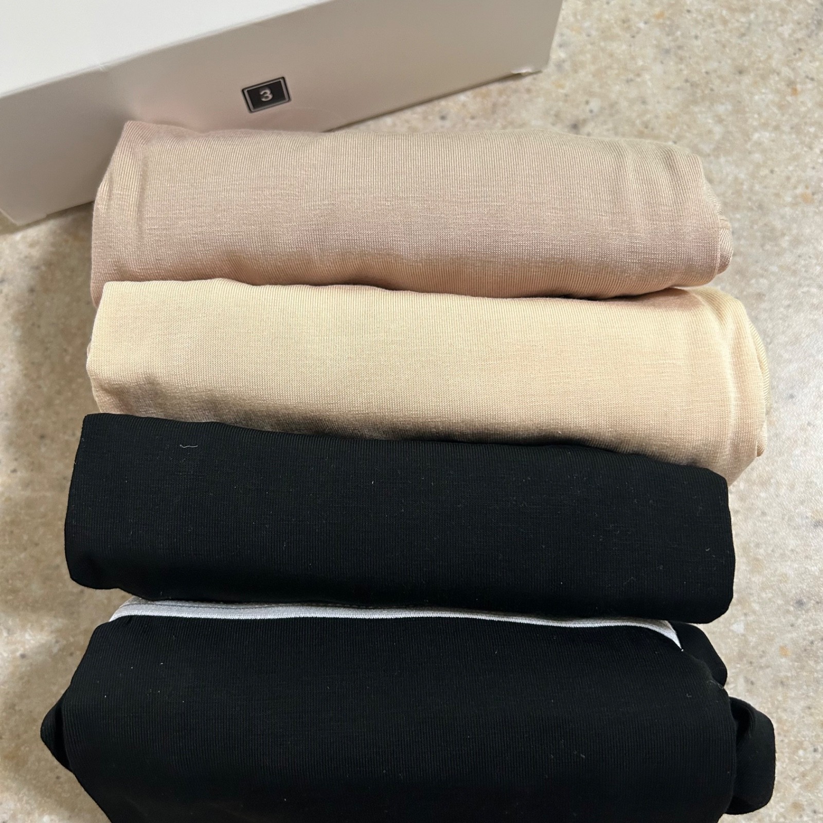 Bamboo Cool XL Boxer Briefs for Women 4 count OPEN BOX