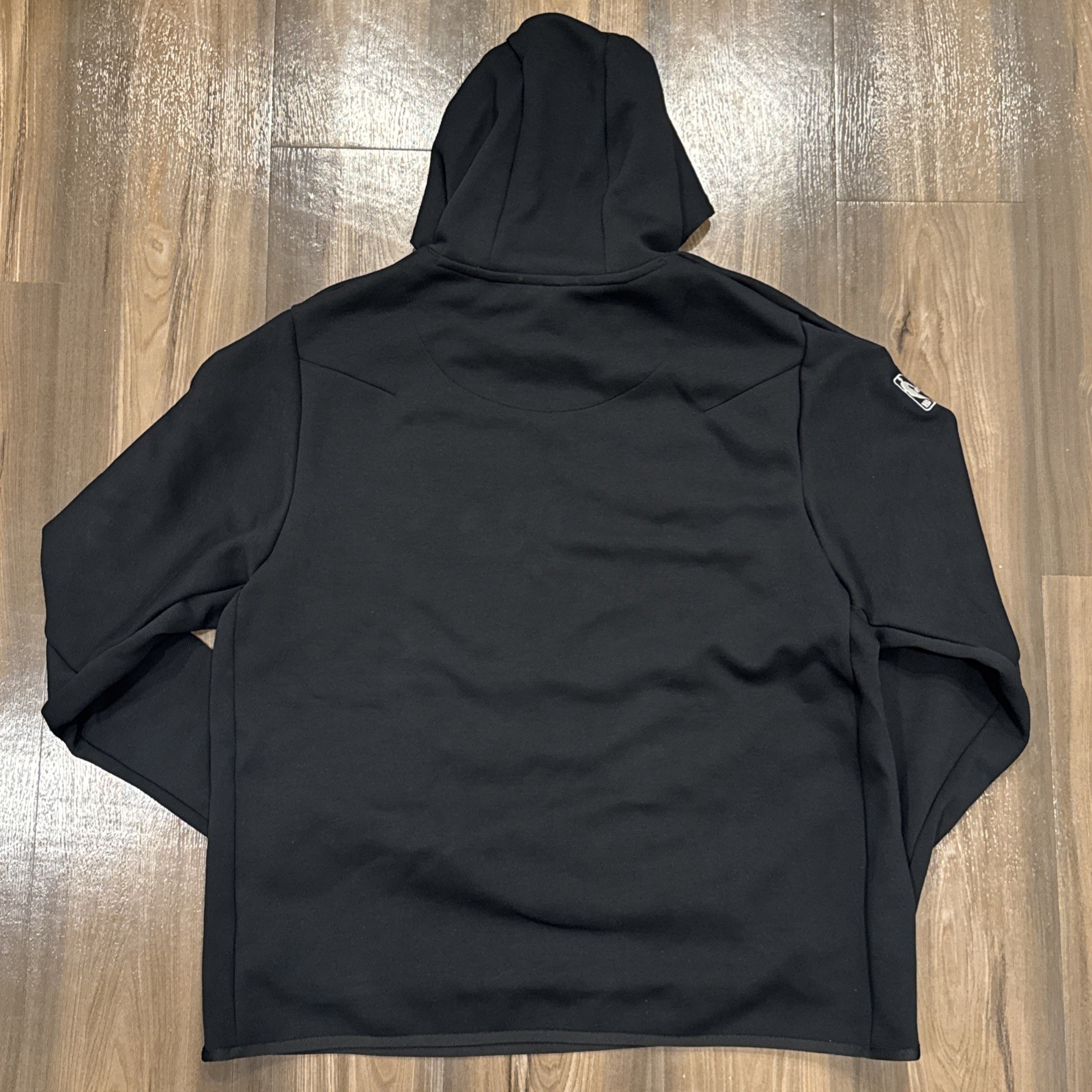 Nike Tech Fleece NBA San Antonio Spurs Men Sz 2XL-T Fitted Black Pullover Hoodie
