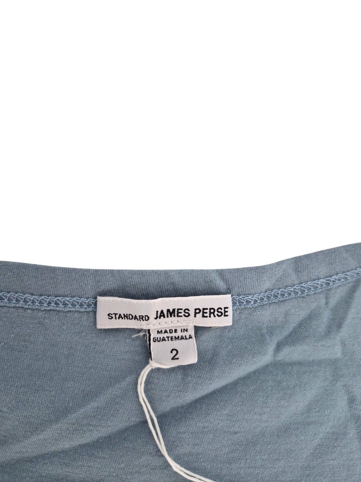 New James Perse Women’s Deep U- Neck Cotton Tank Top in Azure Size 2 Medium $95