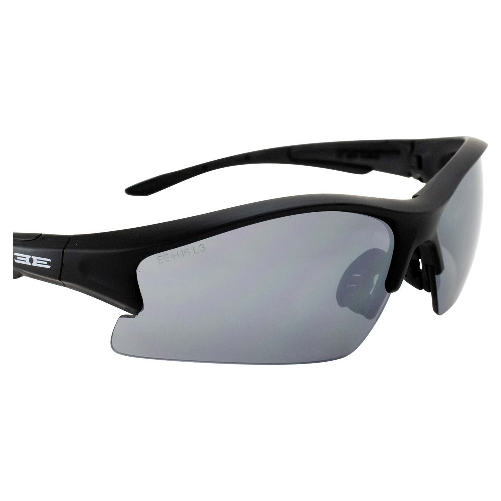 2 Pair Golf Sport Sunglasses Epoch 1 Black Frame and 1 White Frame w Smoke Lens
