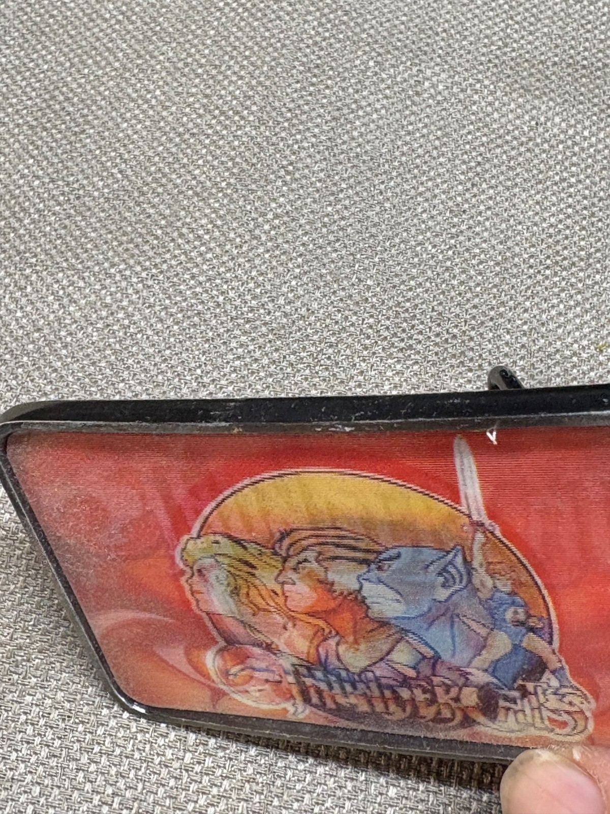 Thundercats Metal Belt Buckle Changes Image As Shown Vintage 3 1/4″
