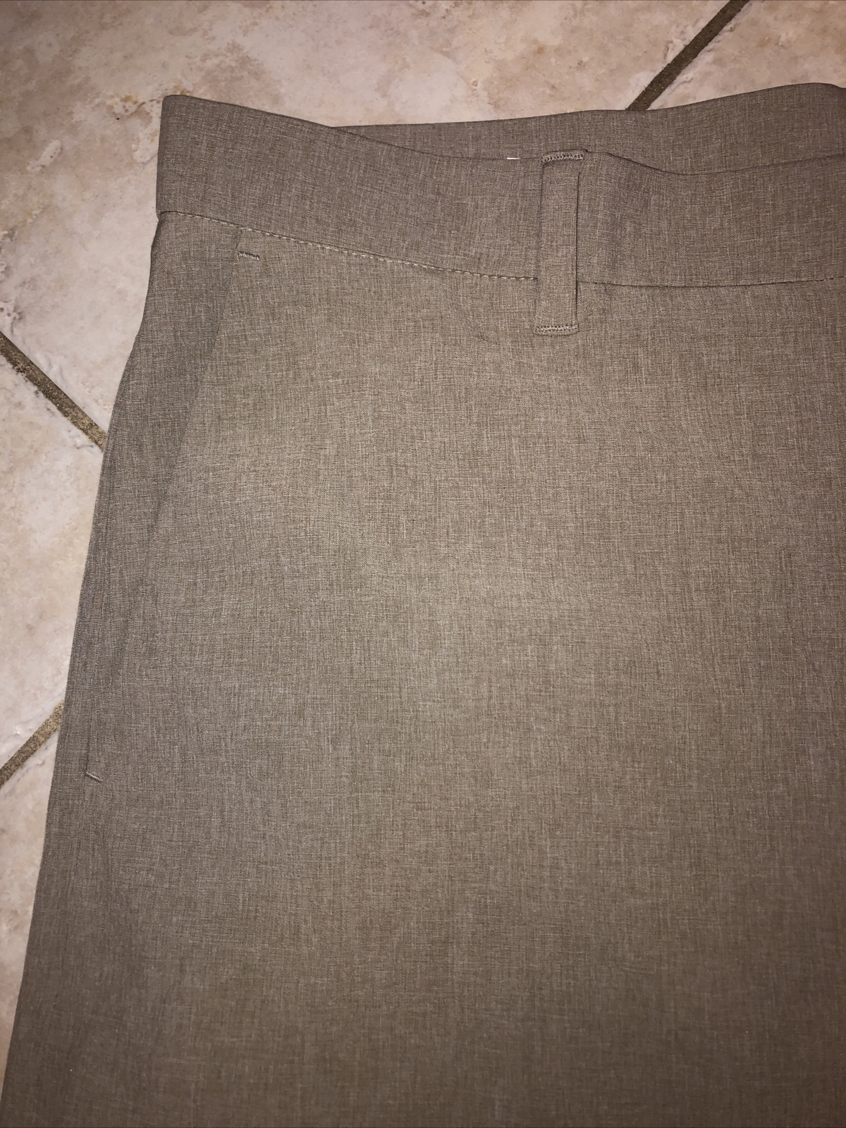 Callaway Stretch Shorts Flex Fabric Opti-Dri Mens 44B Khaki Heather UPF 50 NWT