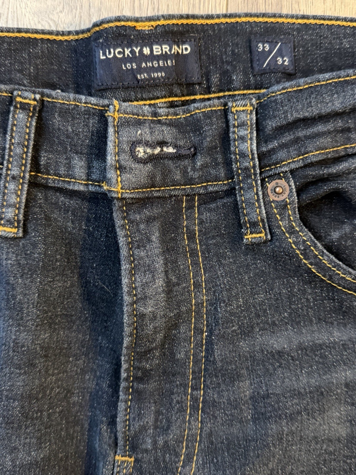 33×32 – BLUE – Lucky Brand Jeans 223 Straight Leg Regular Fit Denim Jeans