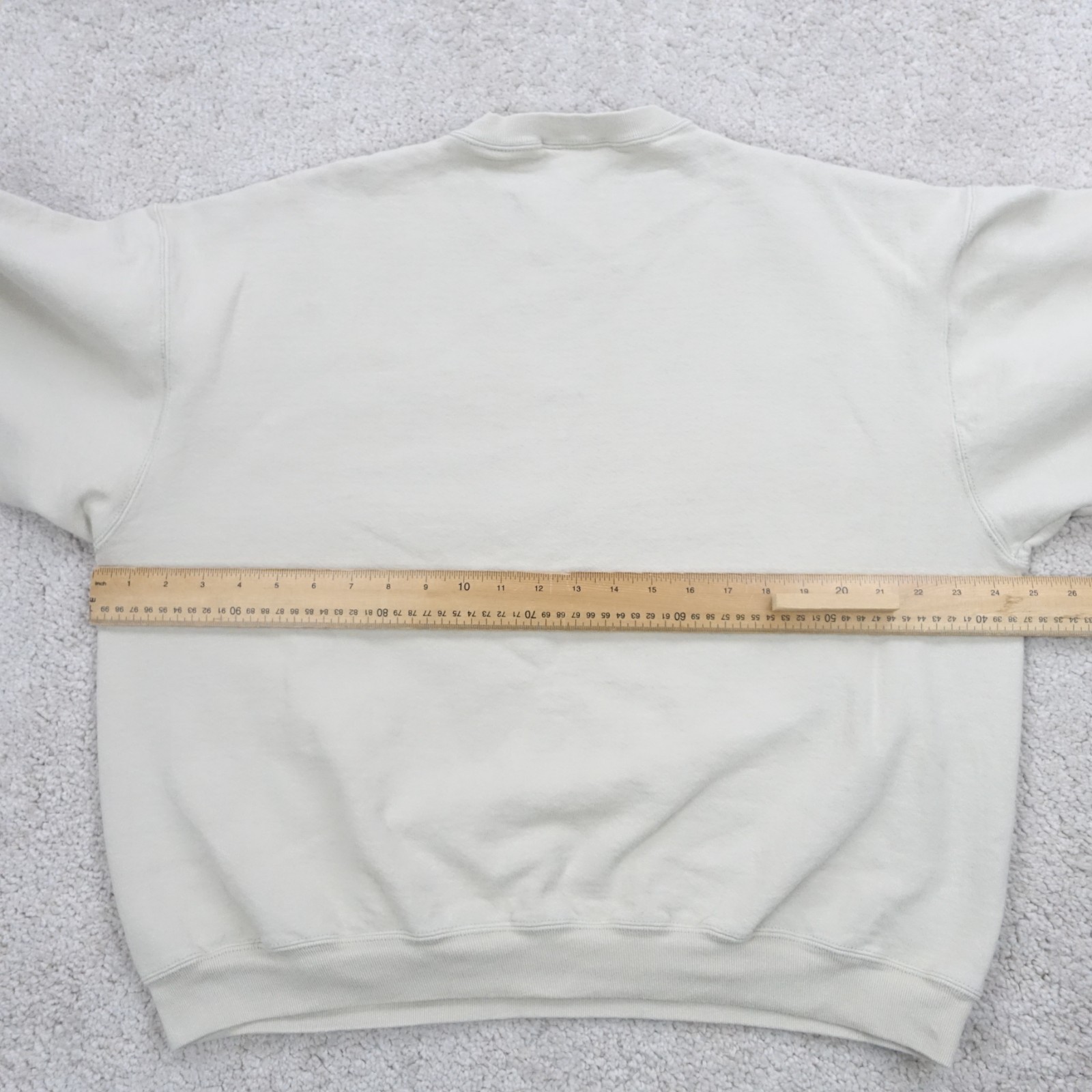 Fruit Of The Loom Sweatshirt Mens Extra Large Beige A Craft Windows USA 90s Logo