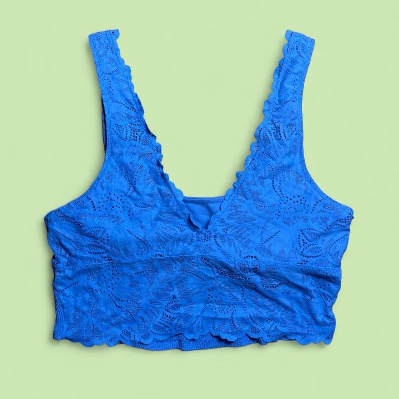 Aerie Blue Lace Bralette