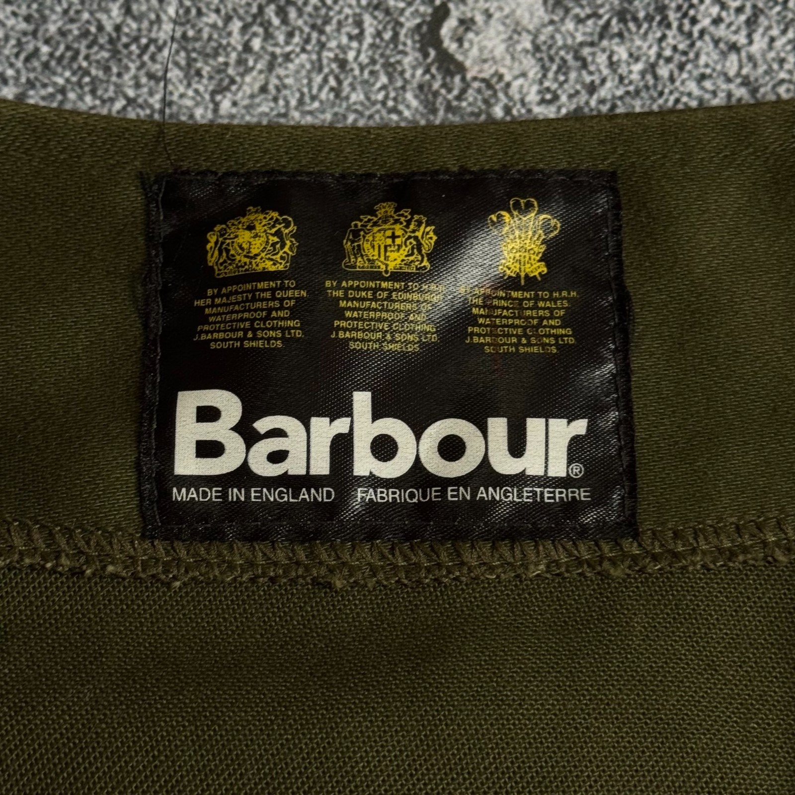 Barbour Classic Vest Colour Khaki Vintage Size L-XL