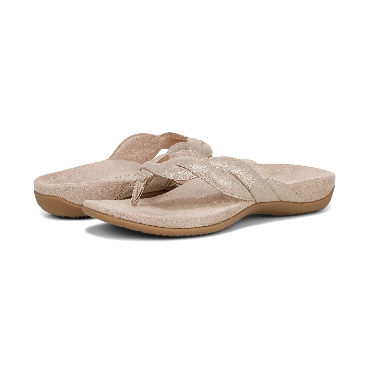 Vionic Bella Braid Toe Post Sandal, Medium Width