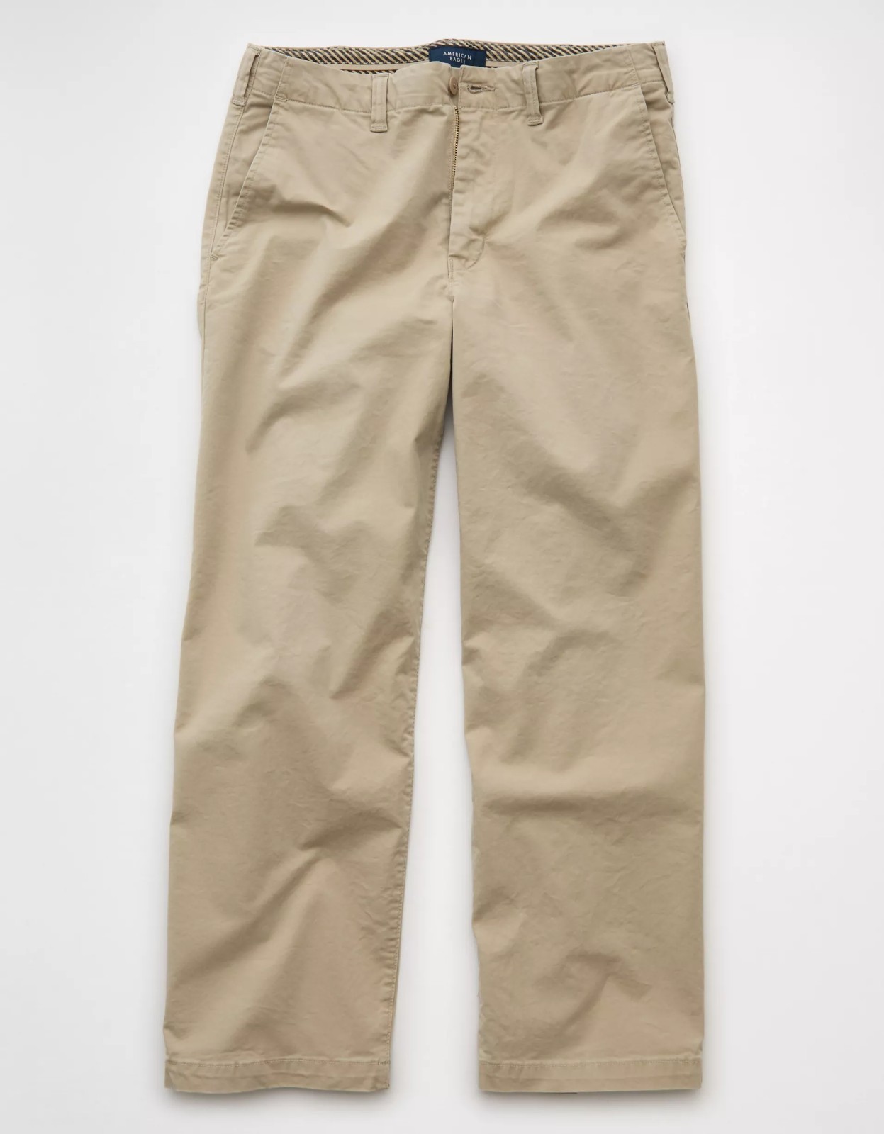 American Eagle Flex Baggy Lived-In Khaki Pant 32W 34L