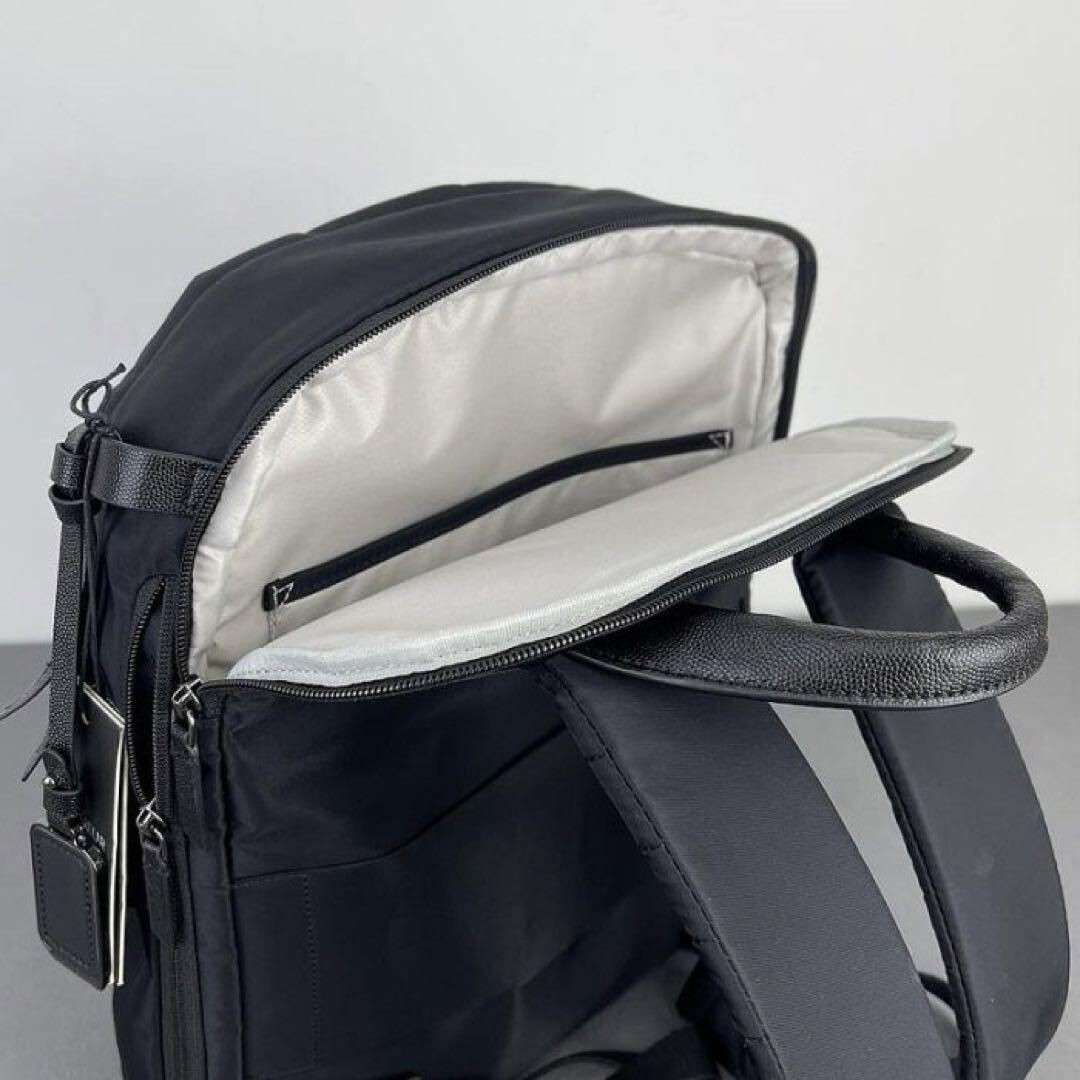 TUMI VOYAGEUR Montana Backpack Black Nylon Gunmetal Business outlet New