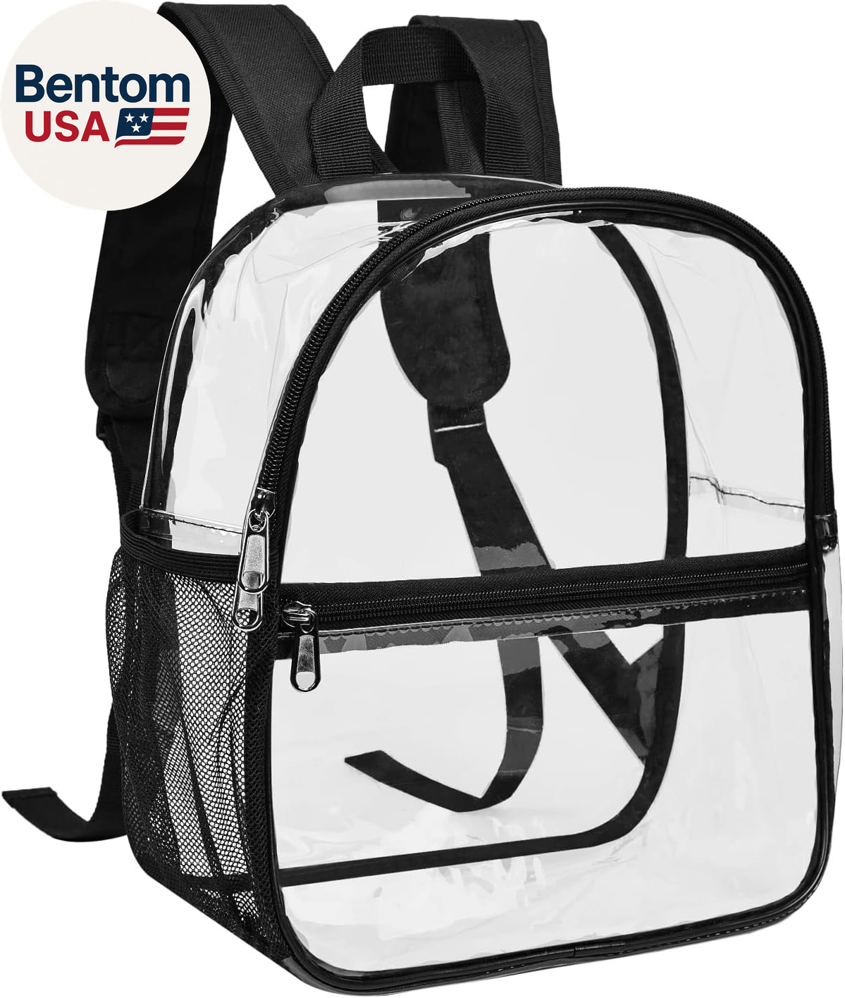 Clear Backpack for Stadium Approved 12×6×12, Water Proof Clear Bag for Stadium E