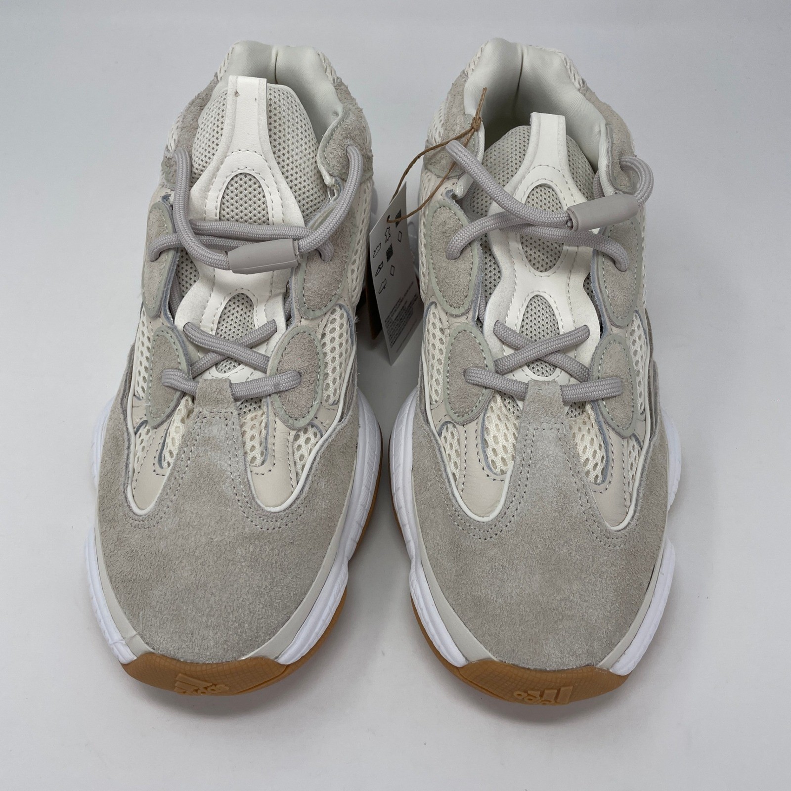Adidas Yeezy 500 Stone Taupe Mens Sneakers ID1600 Grey Gum Sole Size 10.5 NIB