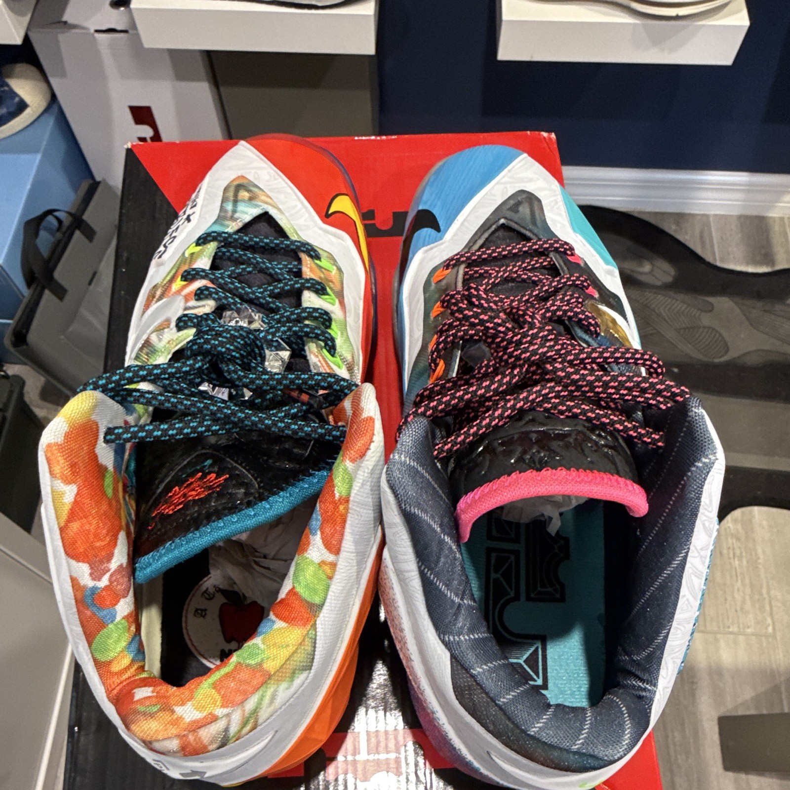 Nike LeBron 11 Premium What The LeBron Multicolor 650884-400 2014