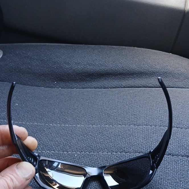 Oakley Masseter 009486-0160 Wrap Sunglasses Black Frame Tinted Black Lens