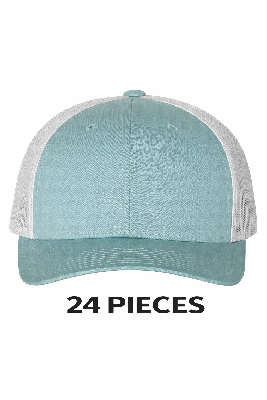 Richardson 115 Trucker Cap -Smoke Blue/ Aluminum (24 pack)